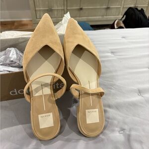 Dolce Vita Tan Suede Flats
